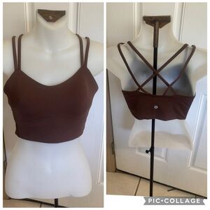 Size 8 Lululemon Java Like a Cloud Bra *Light Support, B/C Cup.  In EUC!